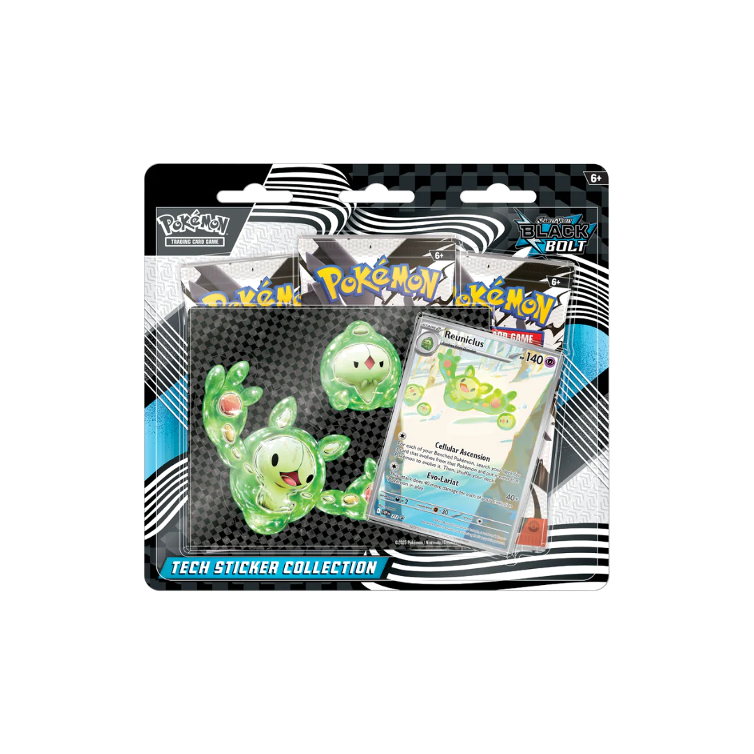 Scarlet & Violet Black Bolt Reuniclus Tech Sticker