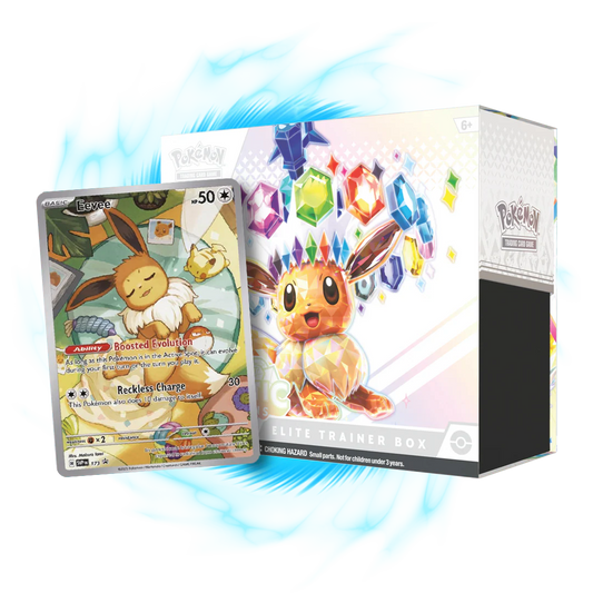 Scarlet & Violet Prismatic Evolutions Elite Trainer Box 9 Booster Pack (English)