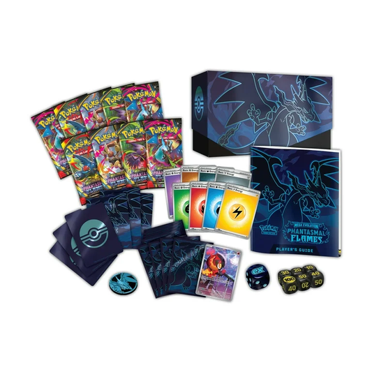 Phantasmal Flames Mega Evolution Elite Trainer Box 9 Booster Pack (English)