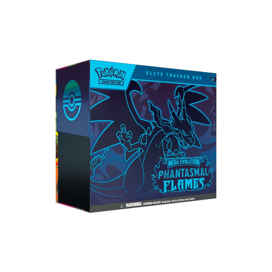 Phantasmal Flames Mega Evolution Elite Trainer Box 9 Booster Pack (English)