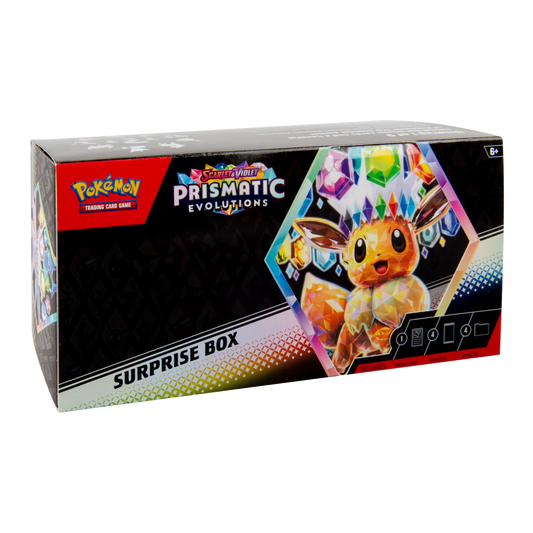 Scarlet & Violet Prismatic Evolutions Surprise Box 4 Booster Pack (English)